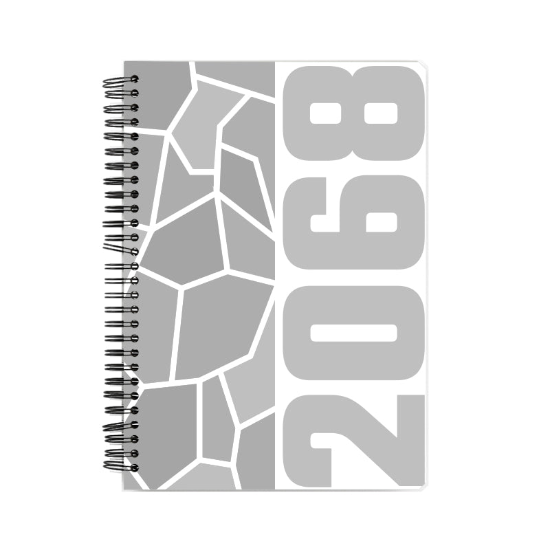 2068 Year Notebook (White)