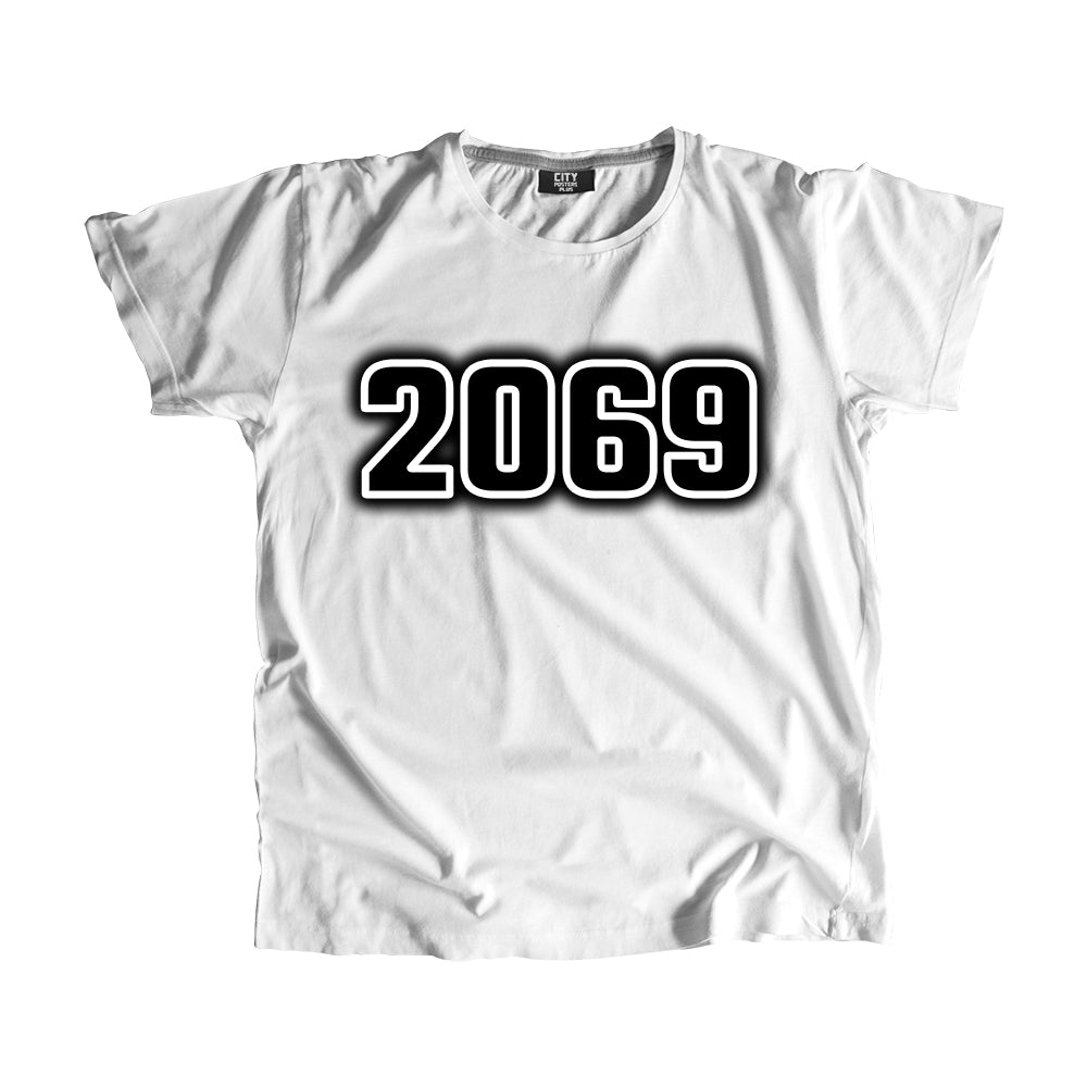 2069 Vintage Heritage Year Men Unisex T-Shirt (White)