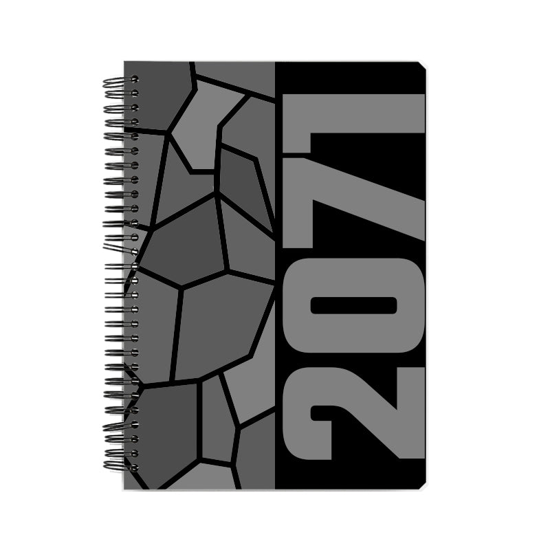 2071 Year Notebook (Black)
