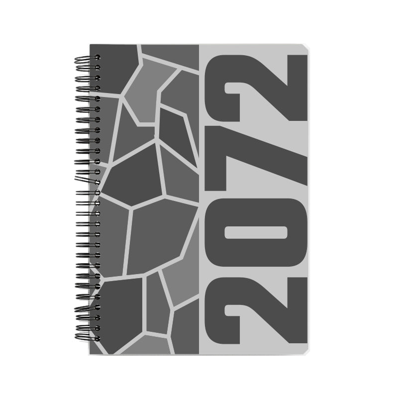 2072 Year Notebook (Melange Grey)