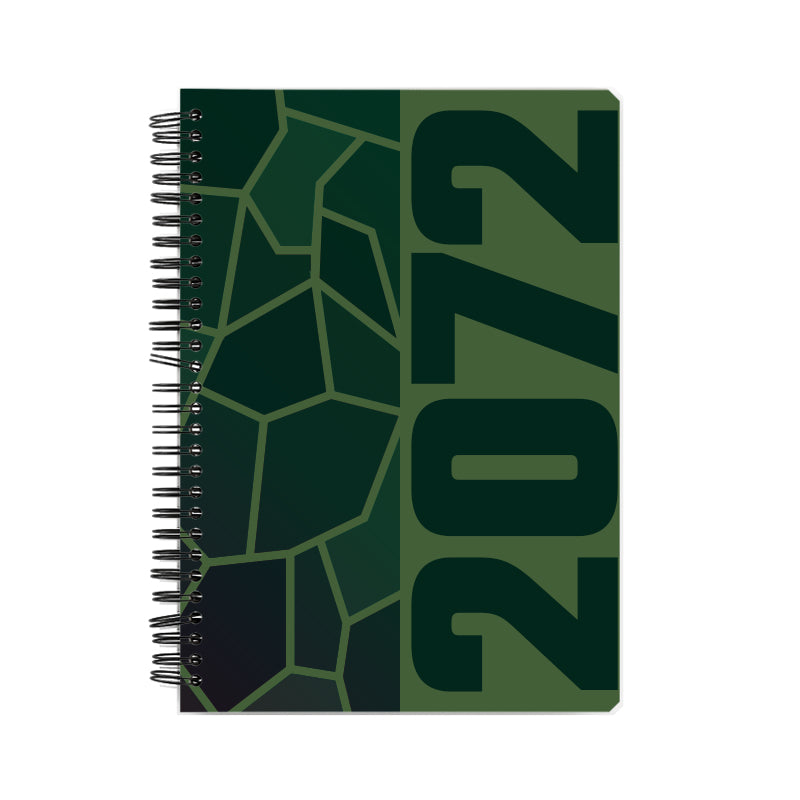 2072 Year Notebook (Olive Green)