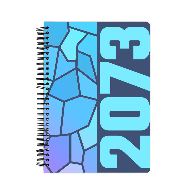 2073 Year Notebook (Navy Blue)