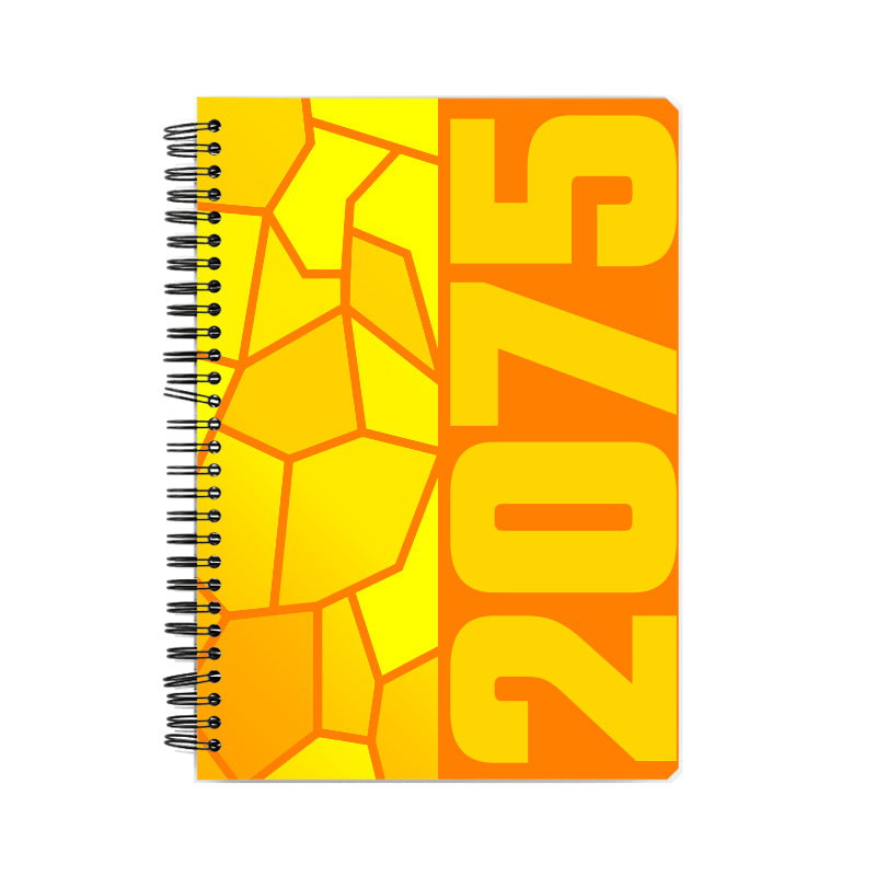2075 Year Notebook (Orange)