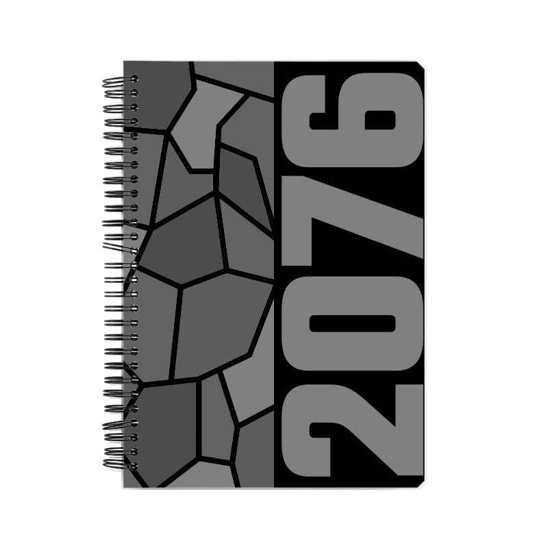 2076 Year Notebook (Black)