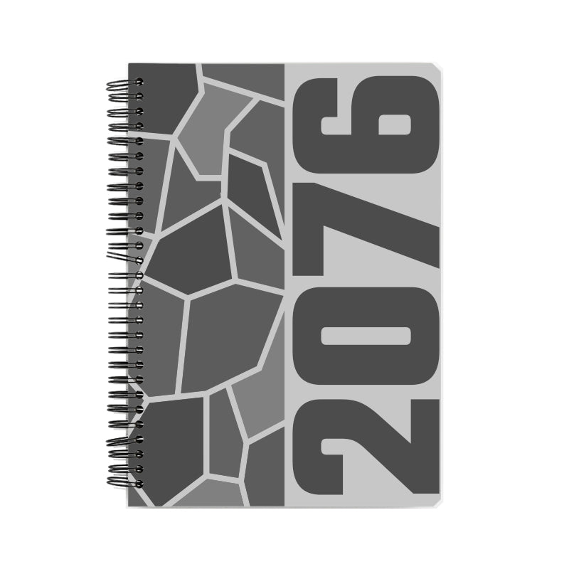 2076 Year Notebook (Melange Grey)