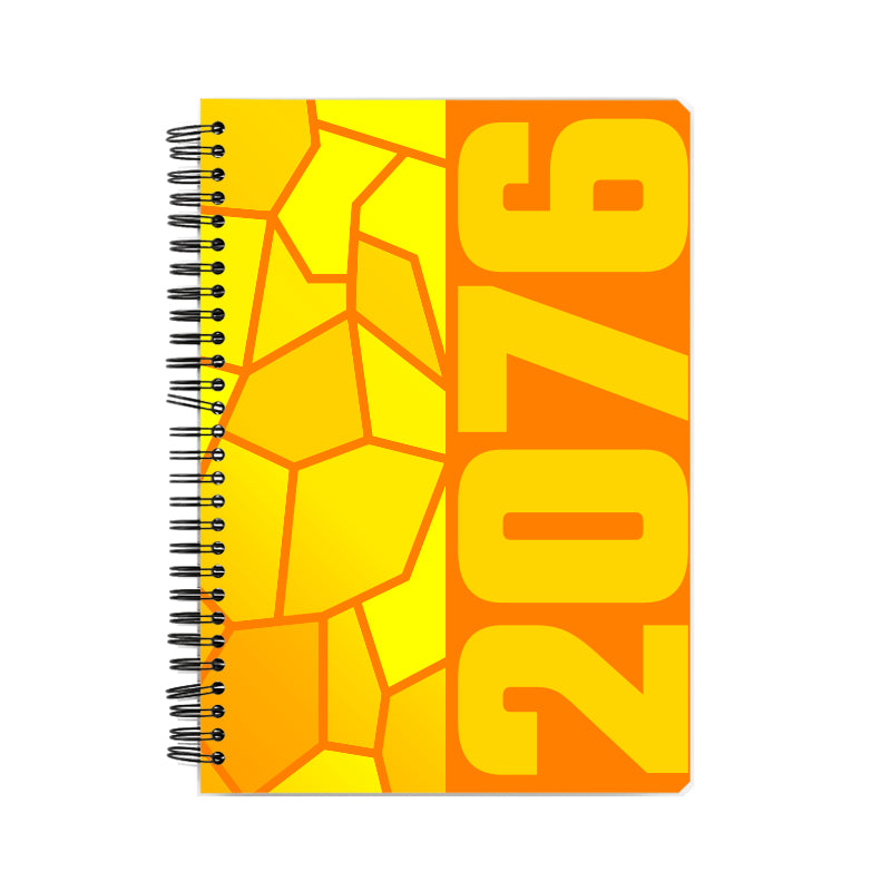 2076 Year Notebook (Orange)