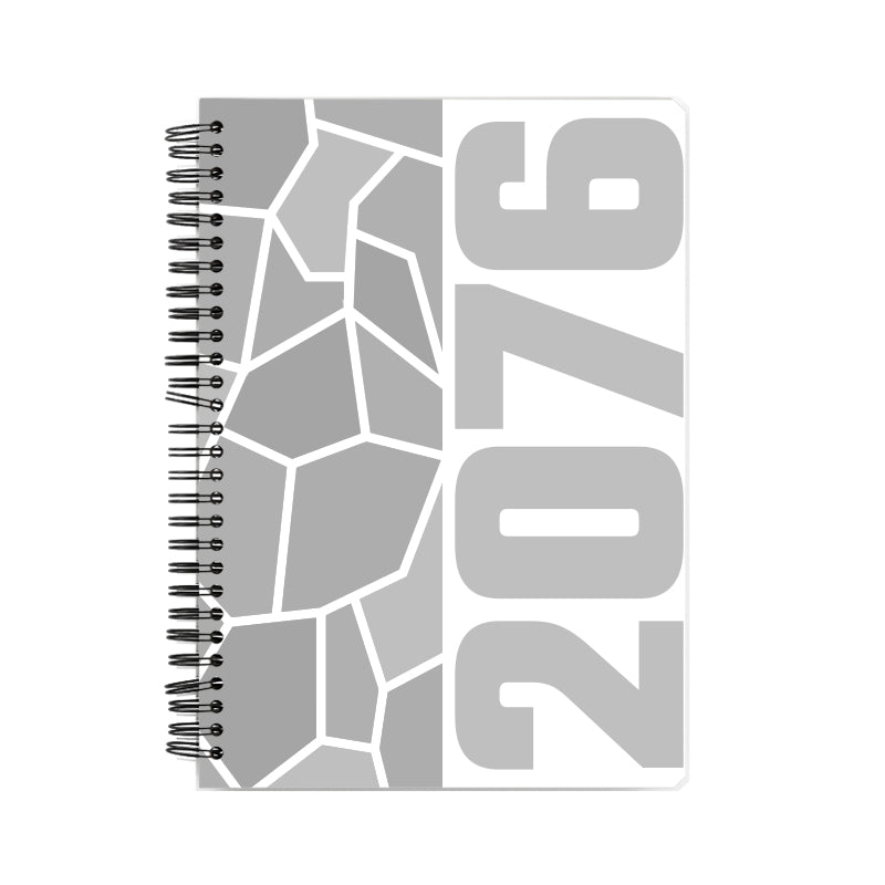 2076 Year Notebook (White)