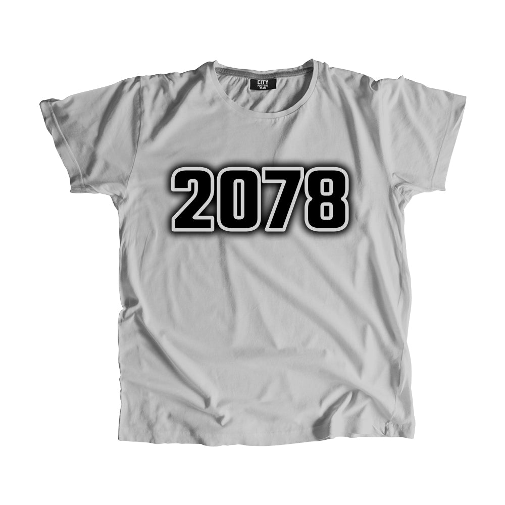 2078 Vintage Heritage Year Men Unisex T-Shirt (Melange Grey)