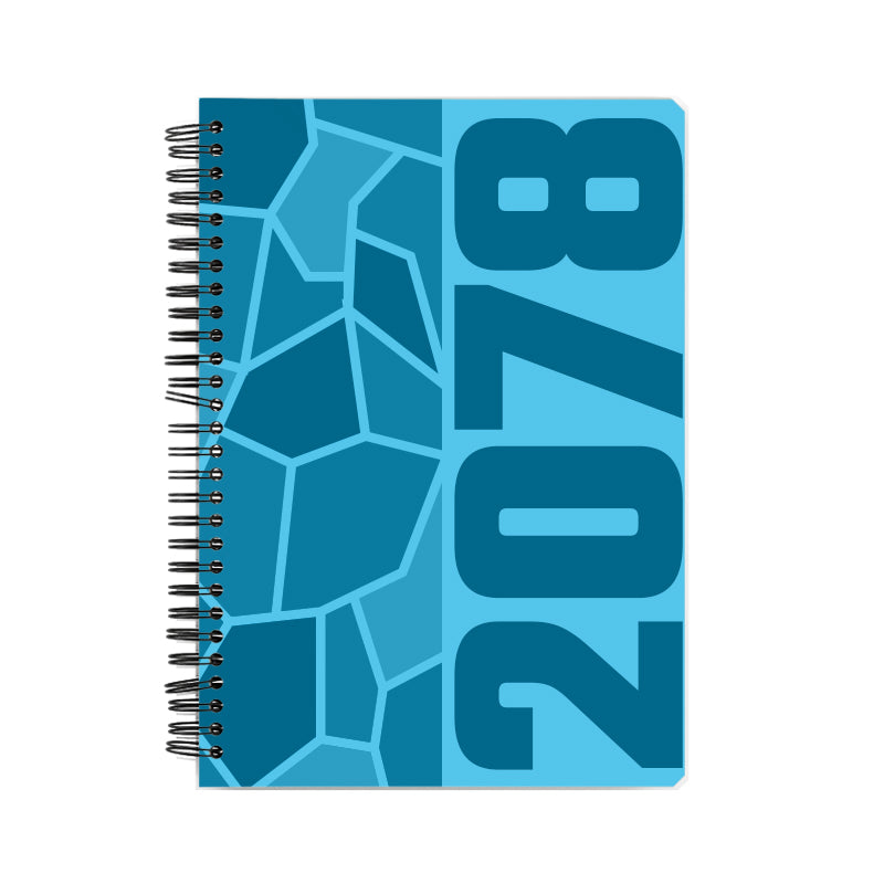 2078 Year Notebook (Sky Blue)