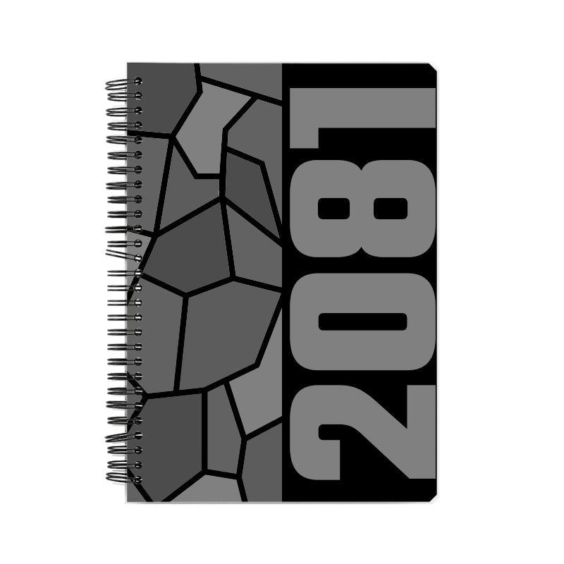 2081 Year Notebook (Black)