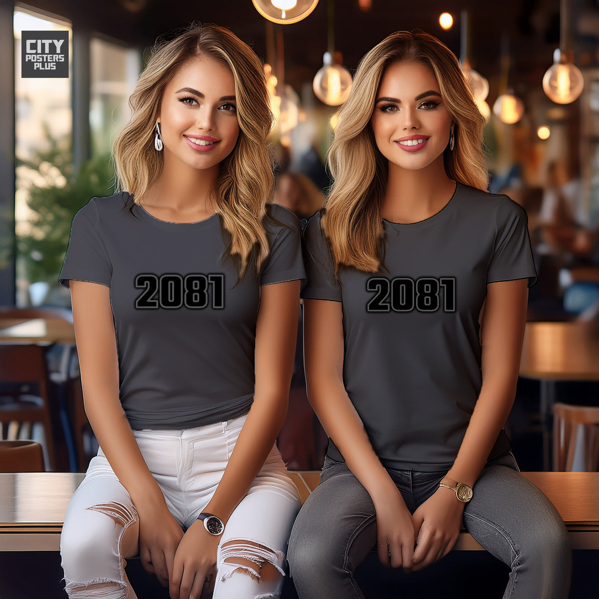 Year 2081 Vintage Birth Year Women T-Shirt