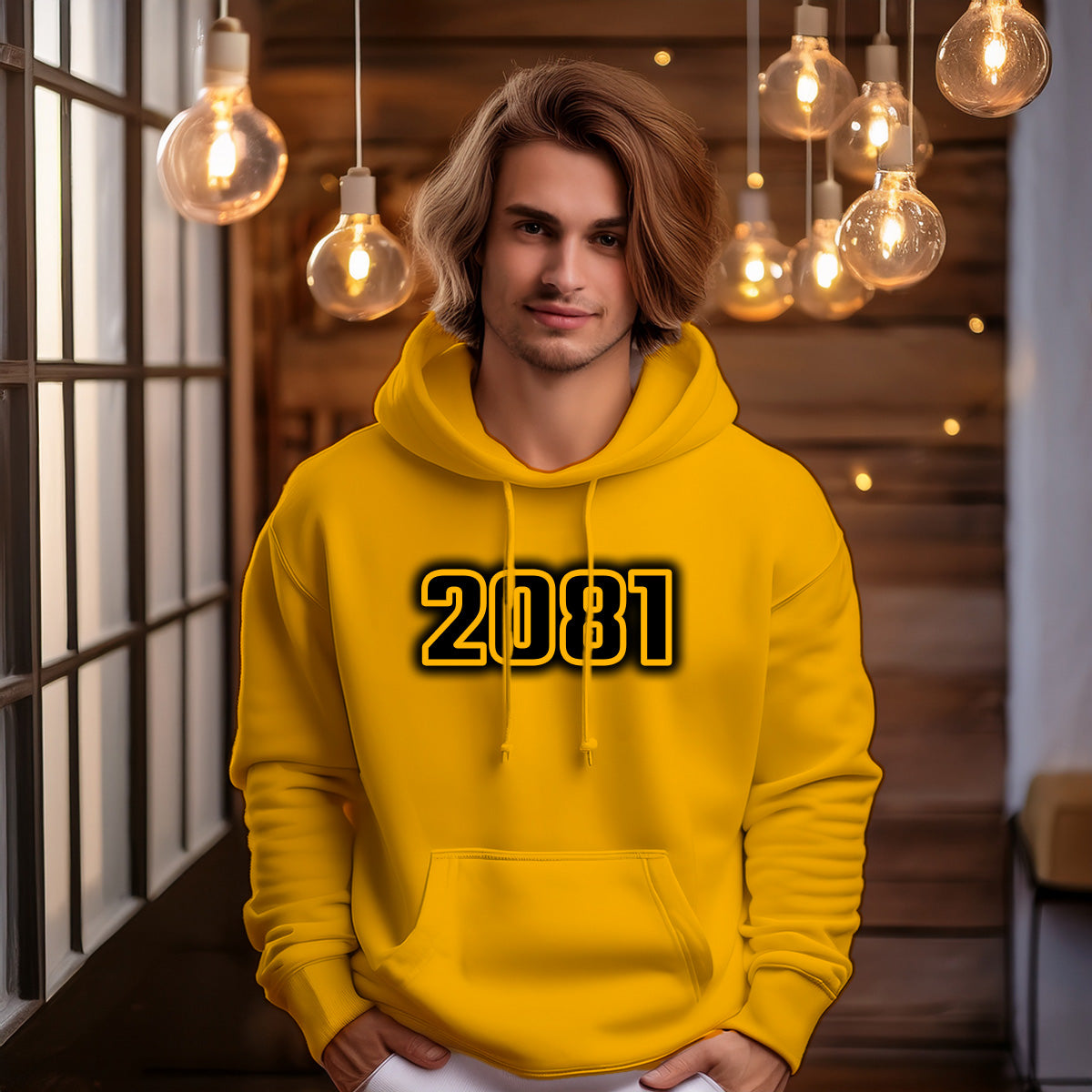2081 Men Unisex Hoodie | Vintage Birth Year Hoodie Gift