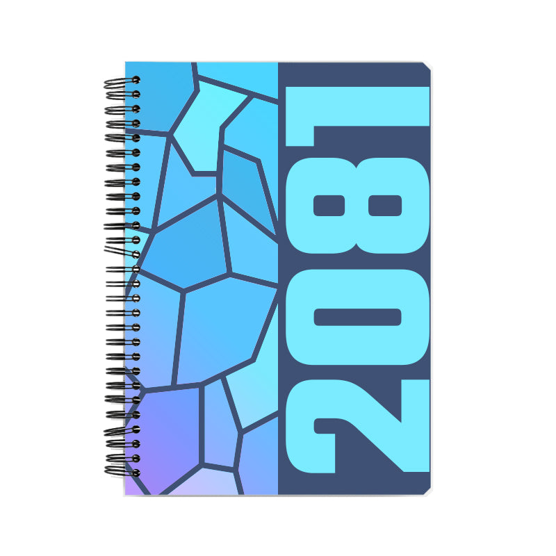 2081 Year Notebook (Navy Blue)