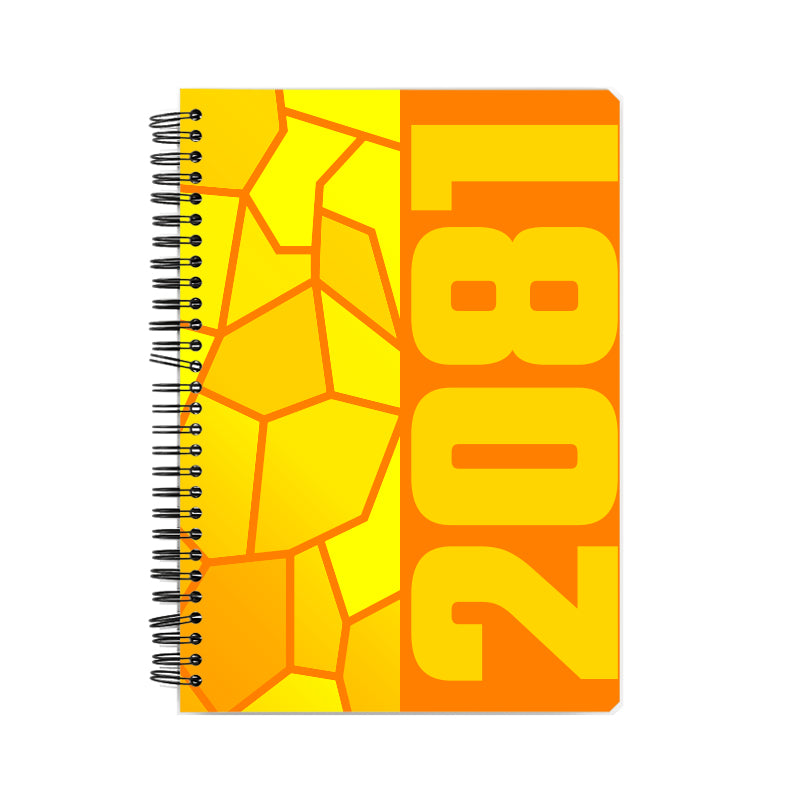 2081 Year Notebook (Orange)