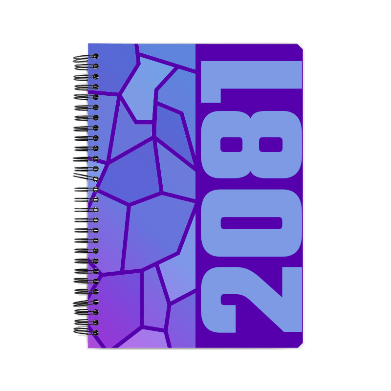 2081 Year Notebook (Purple)