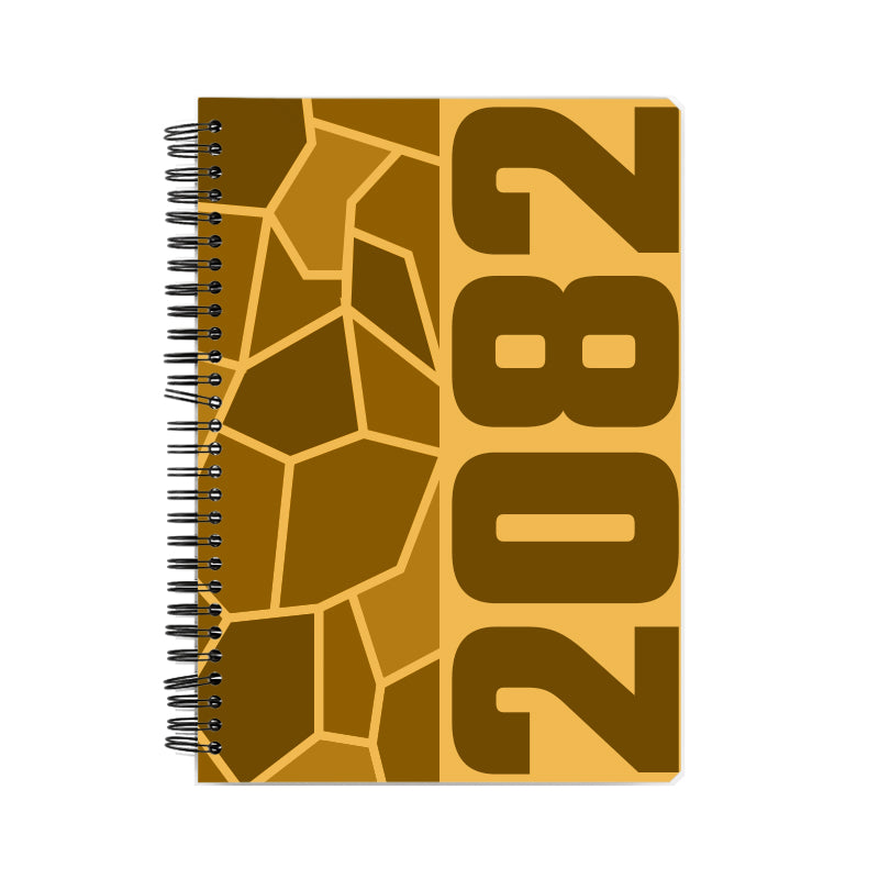 2082 Year Notebook (Golden Yellow)