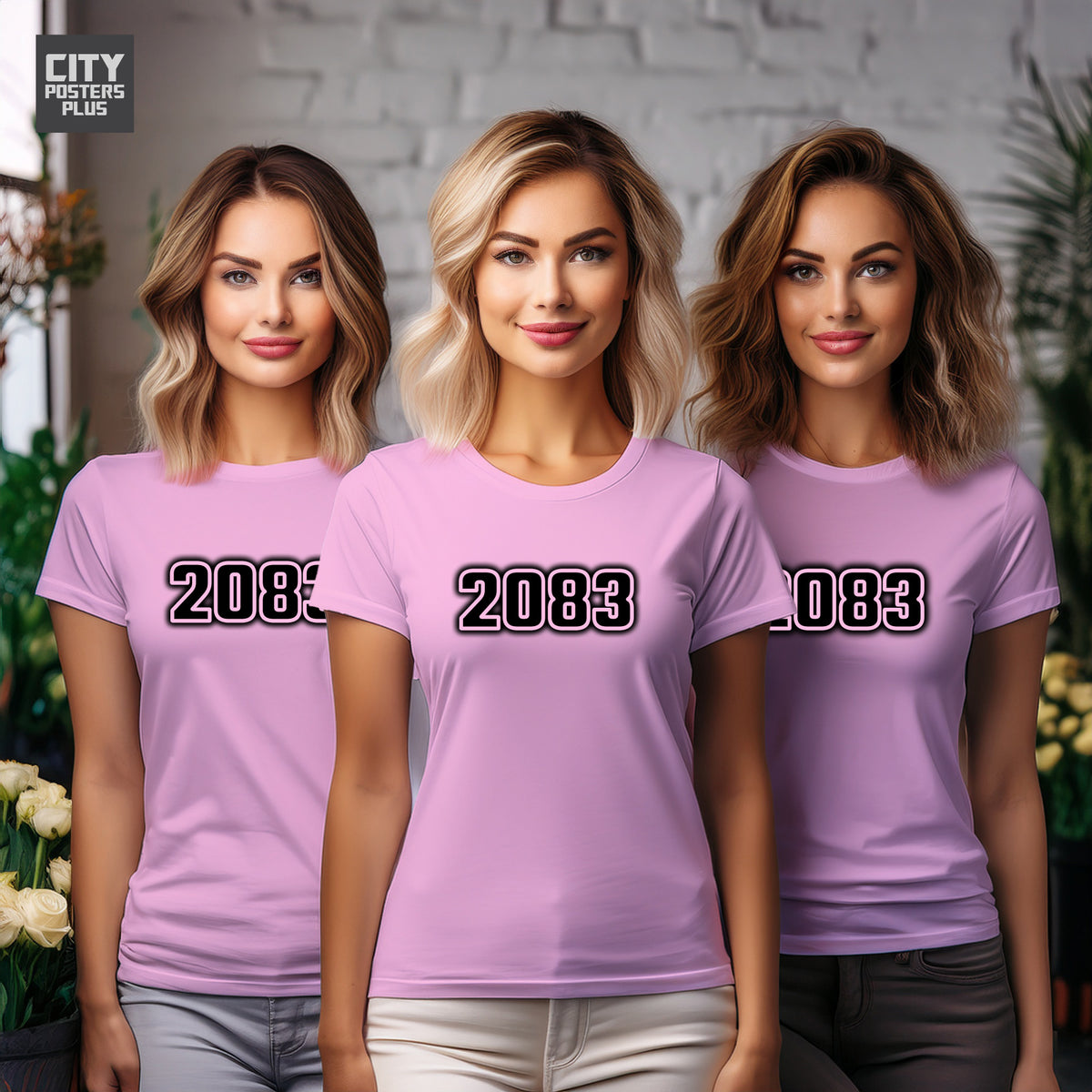 Year 2083 Vintage Birth Year Women T-Shirt