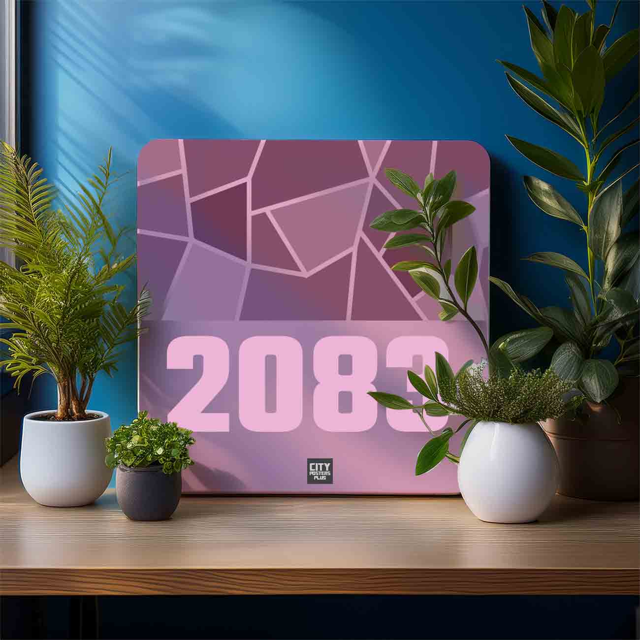 2083 Year Mousepad (Light Pink)