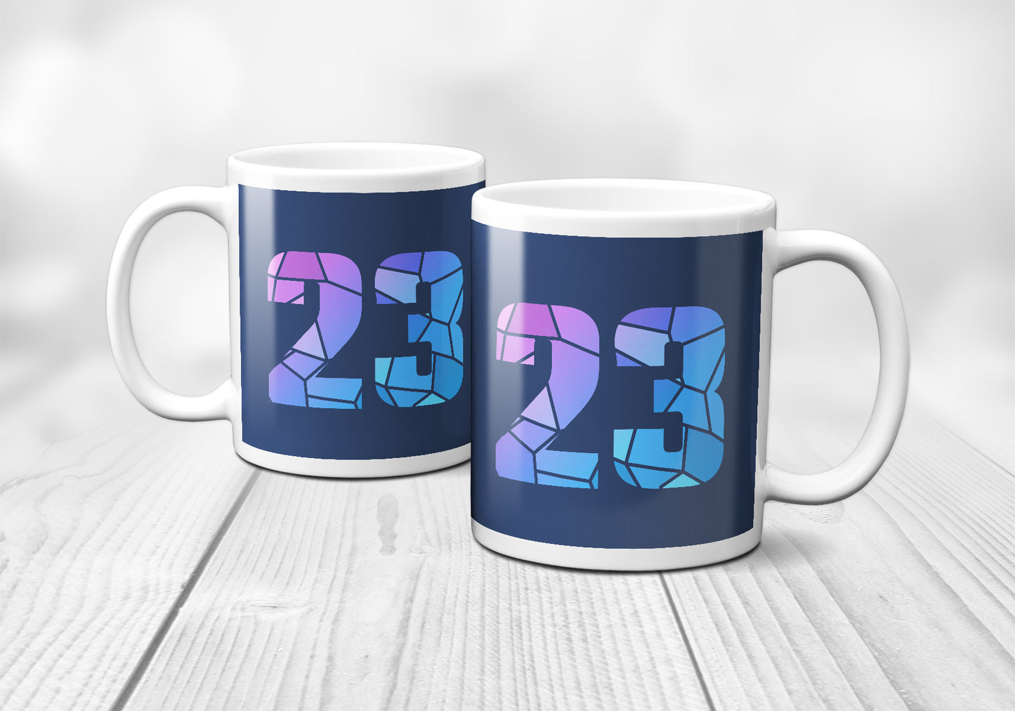 23 Number Mug (Navy Blue)