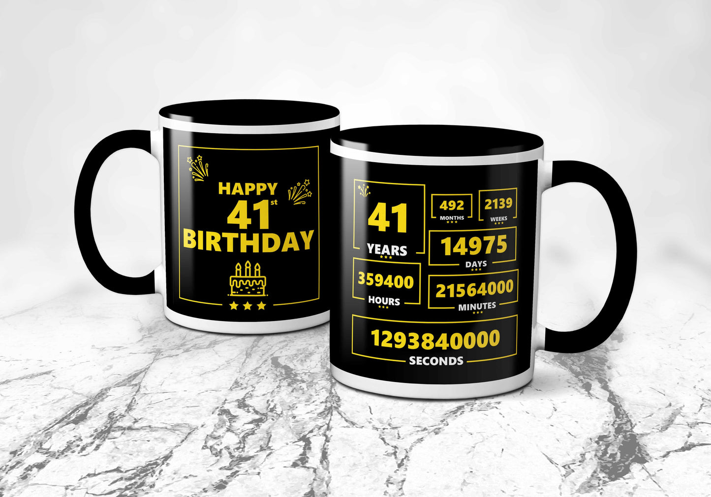 41st Birthday Mug