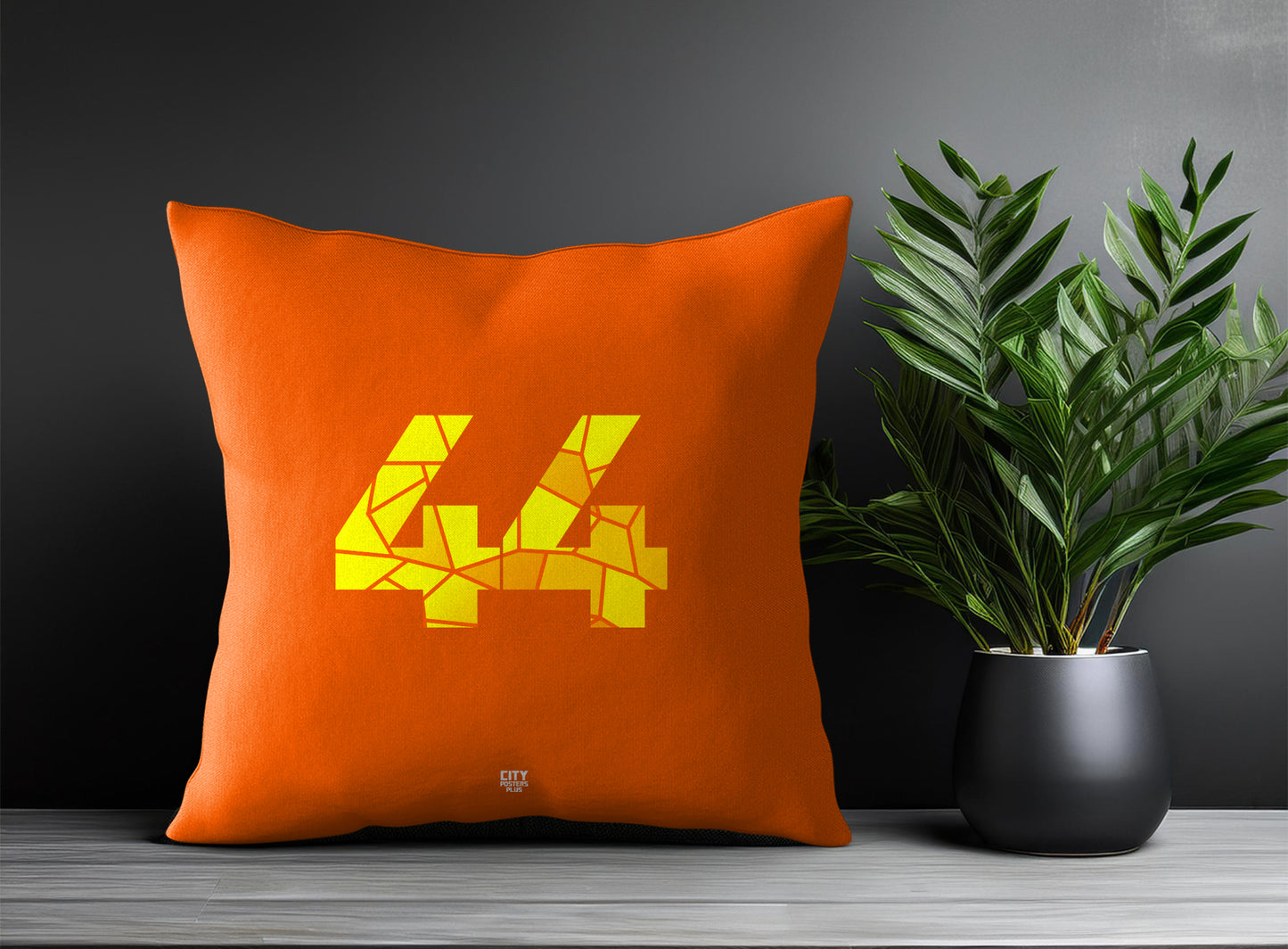 44 Number Square & Rectangle Pillow Cases | Print Deliver Plus by City Posters Plus