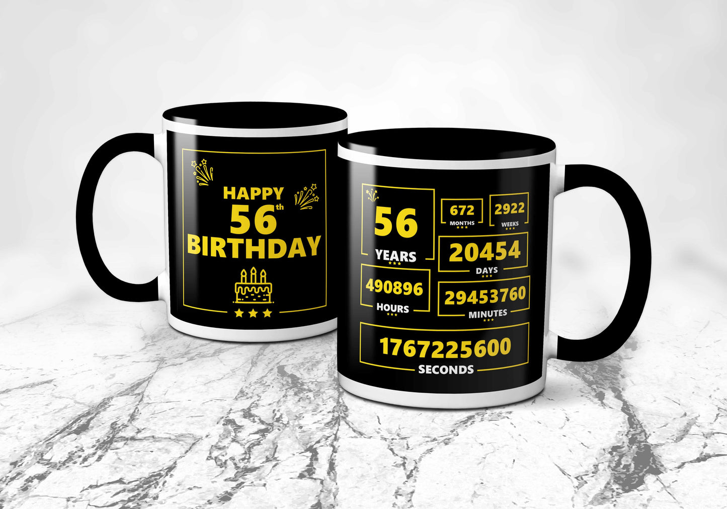 56th Birthday Mug