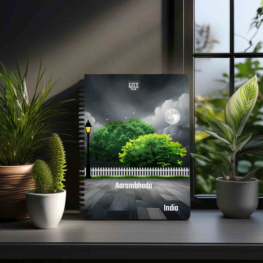 Aarambhada India Home Trees Spiral Notebook