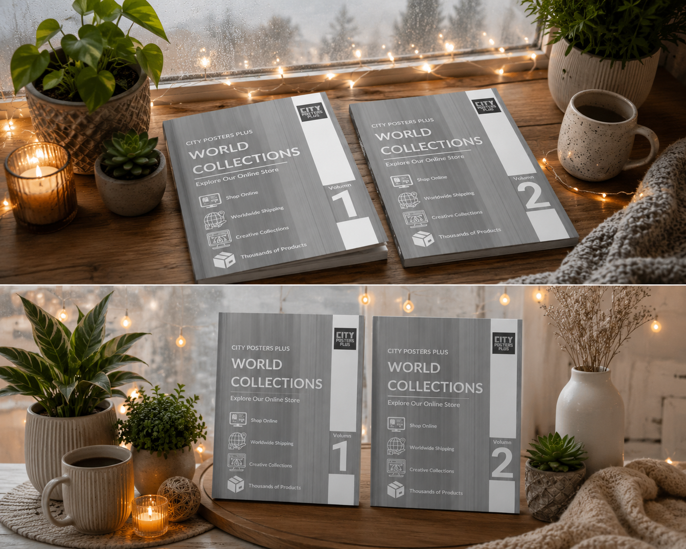 2 Magazine Books City Posters Plus | Explore Our Online Store | World Collections | Apparel, Posters, Home Décor & Gifts