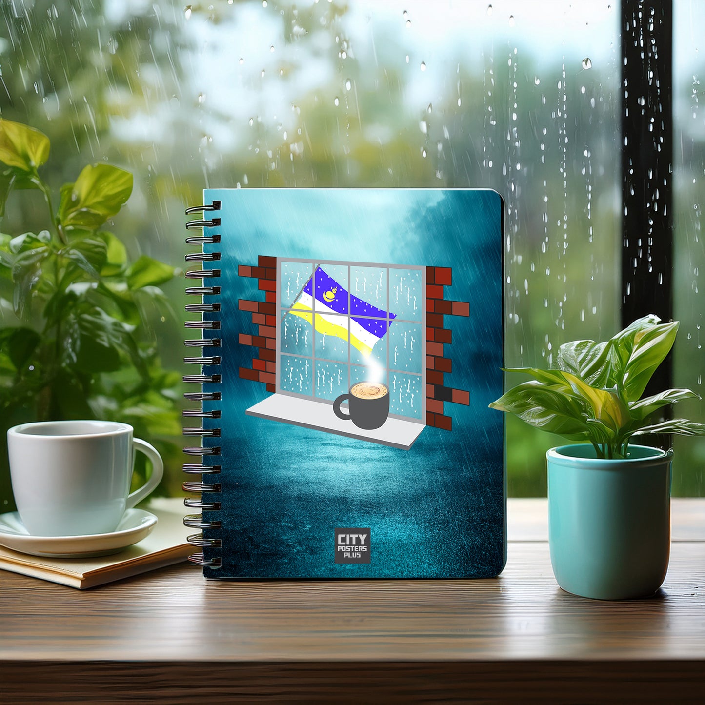 Buryatia  Coffee Rain Notebook