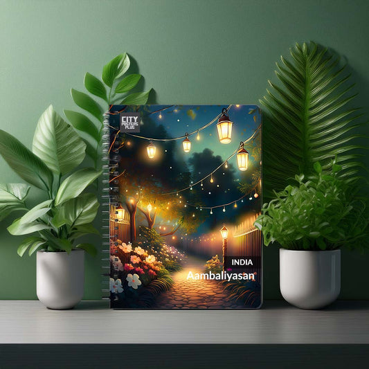 AambaliyasanIndia Spiral Notebook | Notebook Plus One by City Posters Plus