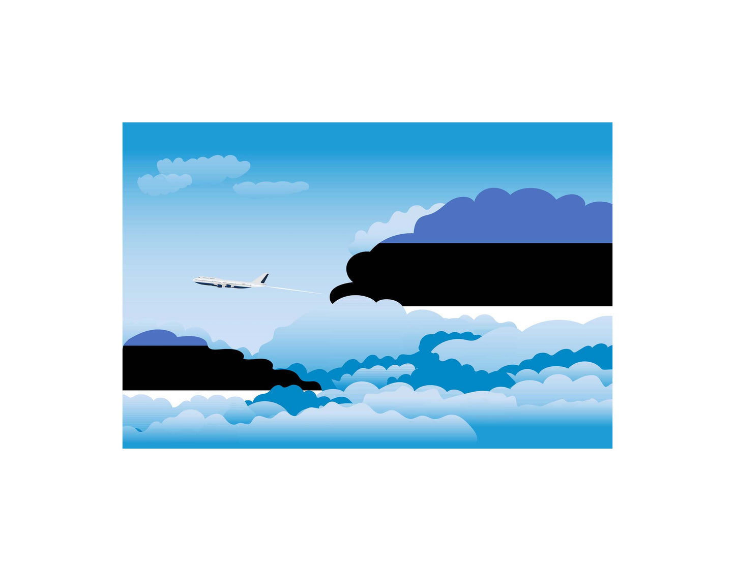 Estonia Day Clouds Blankets & Throws | Soft Premium Blankets | City Posters Plus