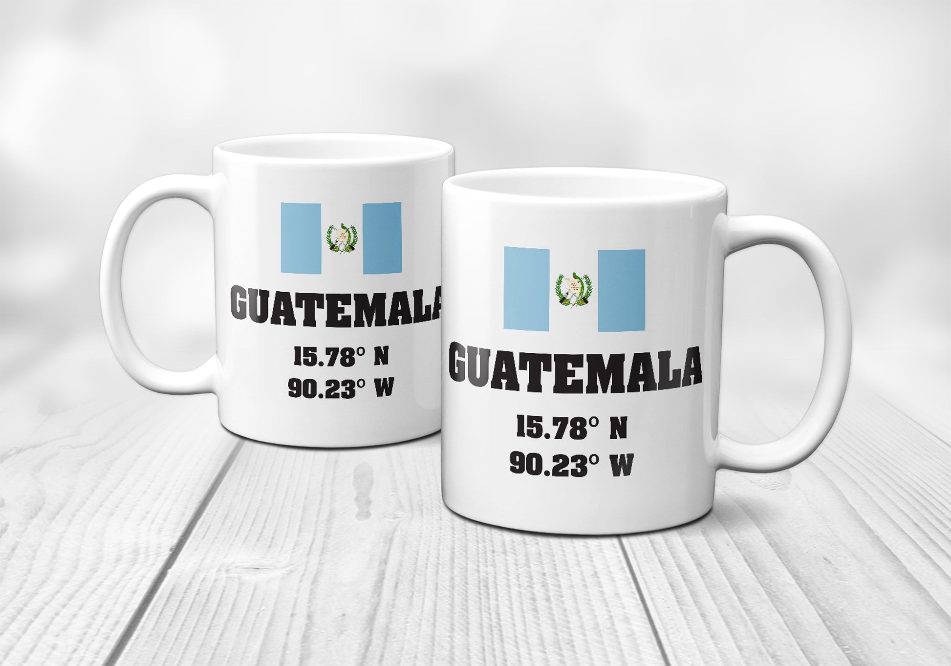 Guatemala Laitutude Longitude Mug