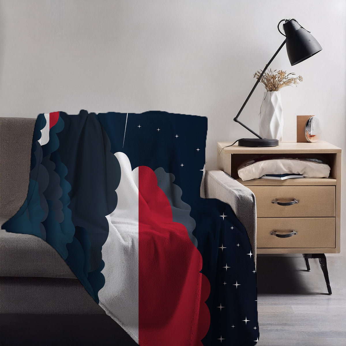Indonesia Night Clouds Blankets & Throws | Premium Soft Blankets | City Posters Plus