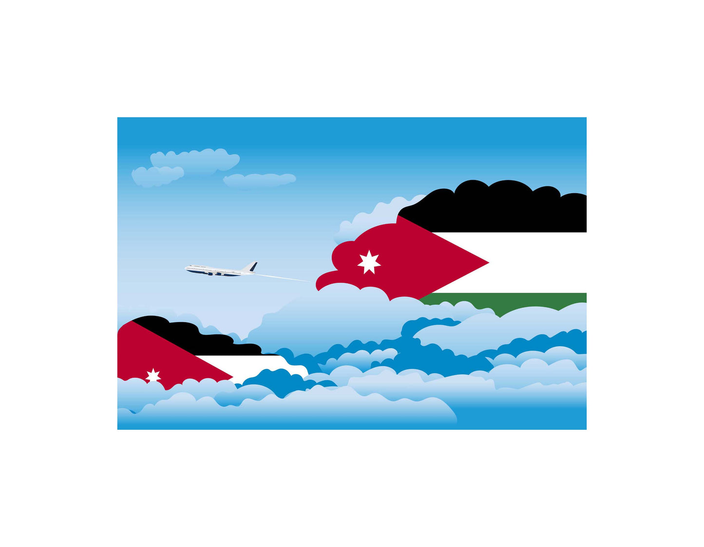 Jordan Day Clouds Blankets & Throws | Soft Premium Blankets | City Posters Plus