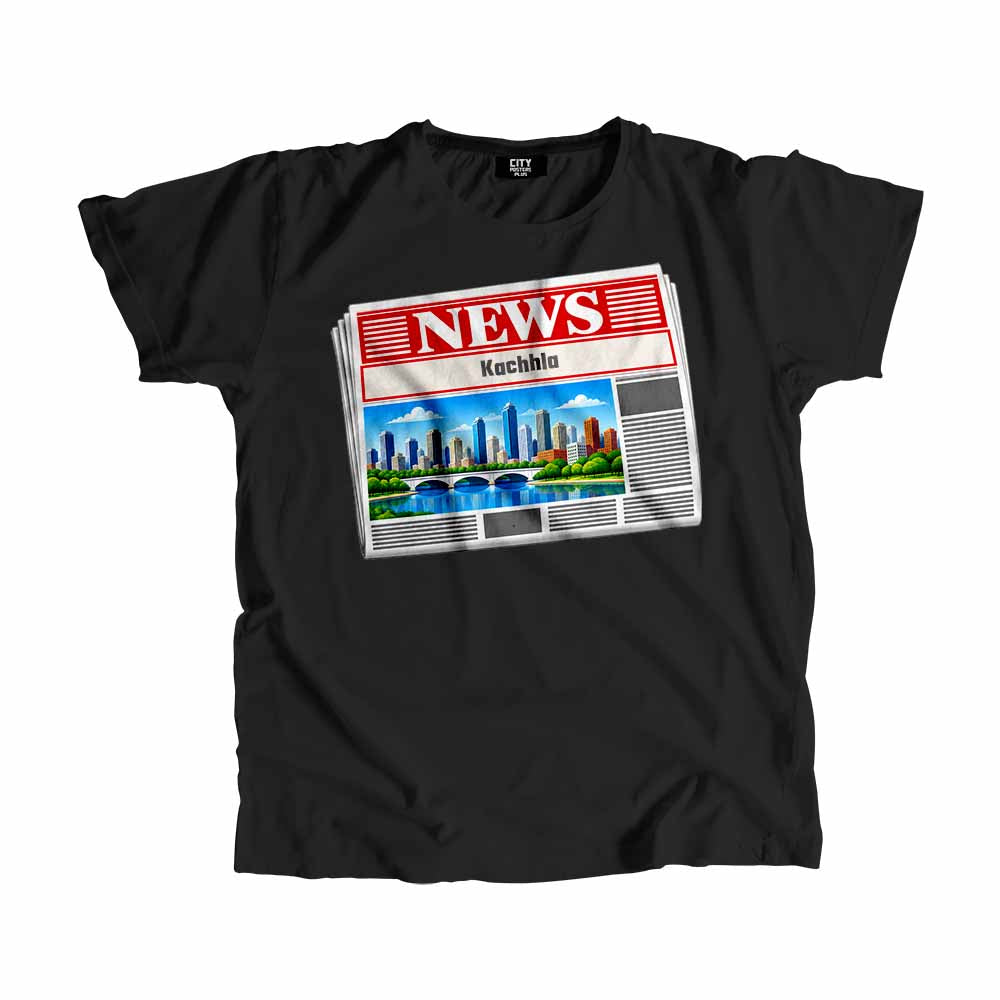 Kachhla Home Town Newspapers Men Women Unisex T-Shirts, Crop Tops, Hoodies & Sweatshirts
