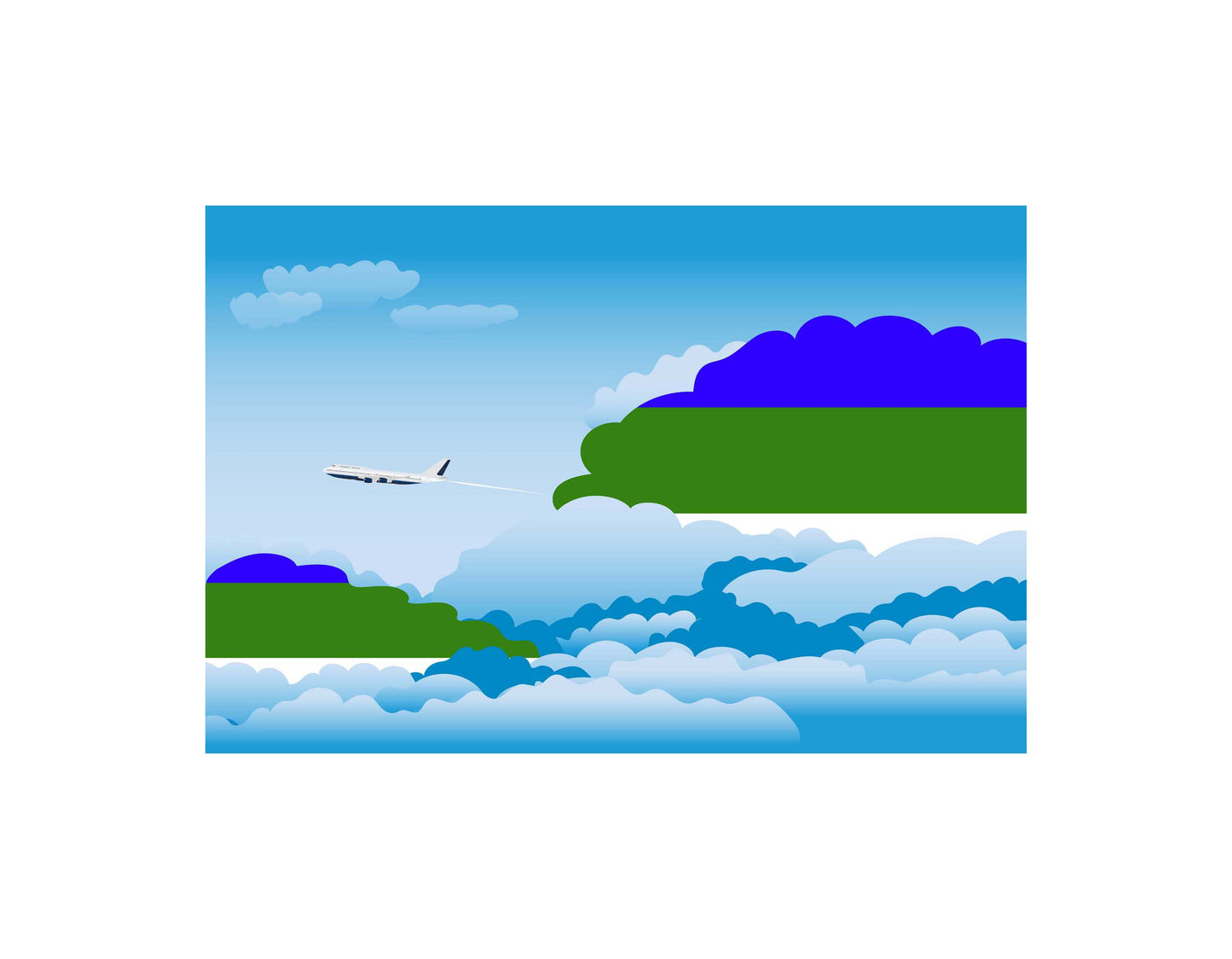 Komi Day Clouds Blankets & Throws | Soft Premium Blankets | City Posters Plus