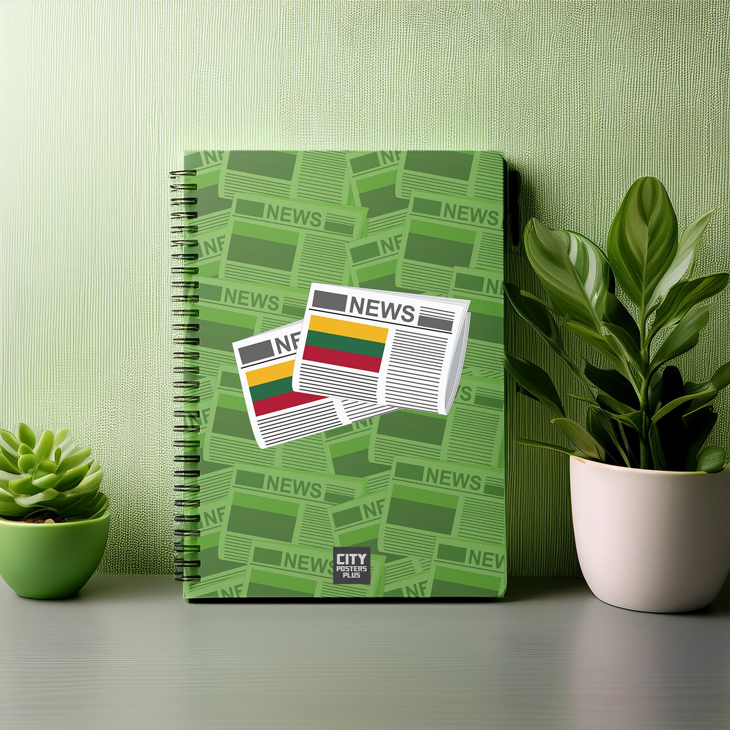 Lithuania Newspapers Notebook