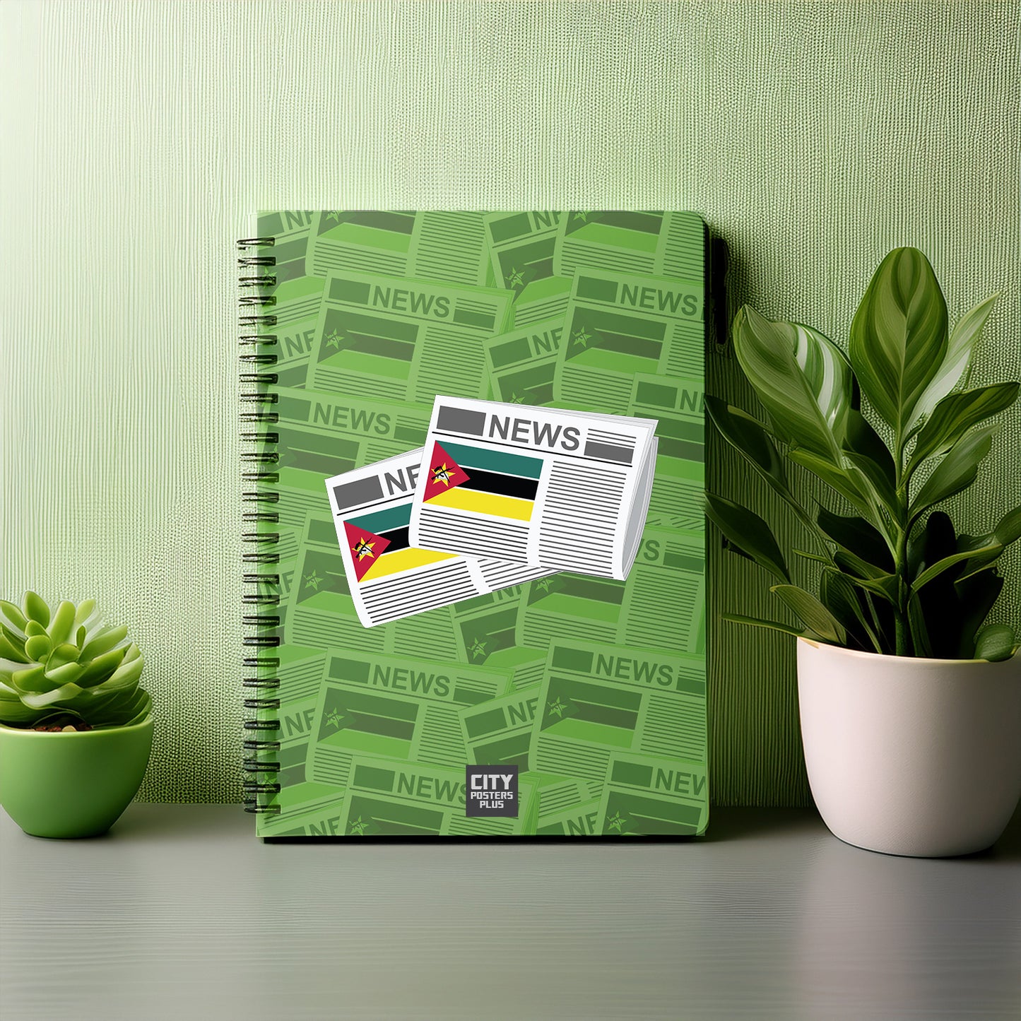 Mozambique Newspapers Notebook