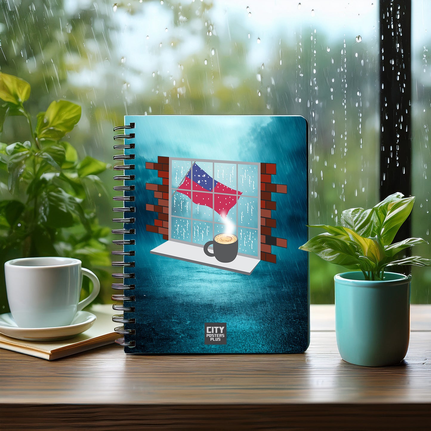 Samoa  Coffee Rain Notebook