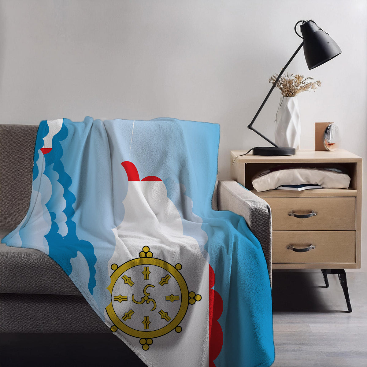 Sikkim Day Clouds Blankets & Throws | Soft Premium Blankets | City Posters Plus