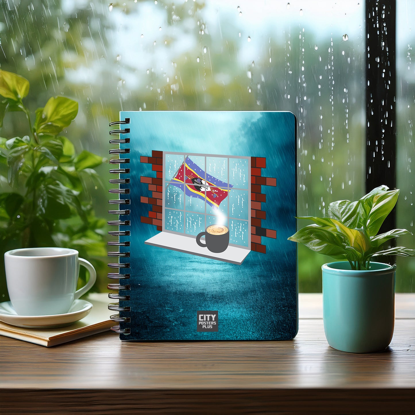 Swaziland  Coffee Rain Notebook