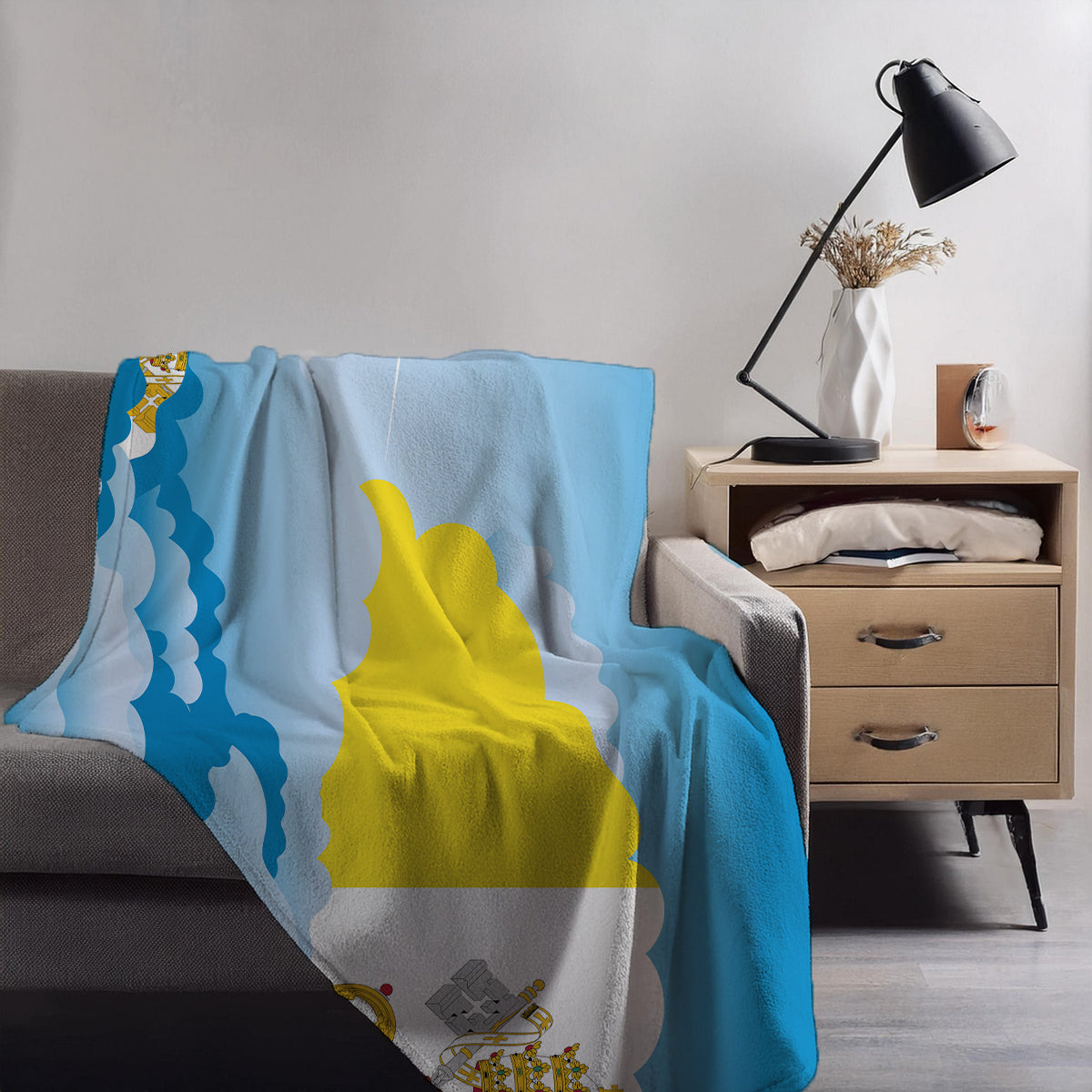 Vatican City Holy See Day Clouds Blankets & Throws | Soft Premium Blankets | City Posters Plus