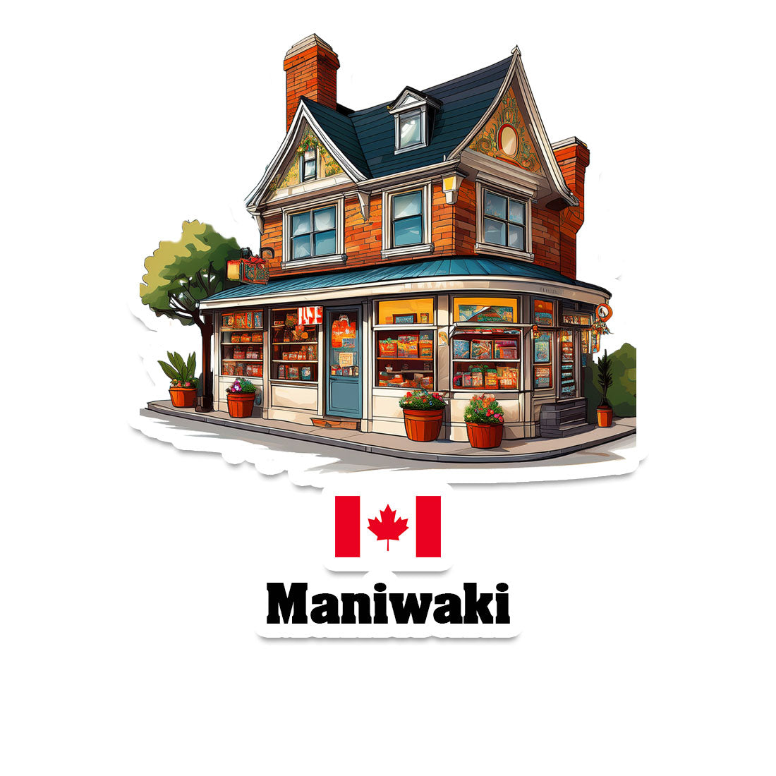 Maniwaki Sticker
