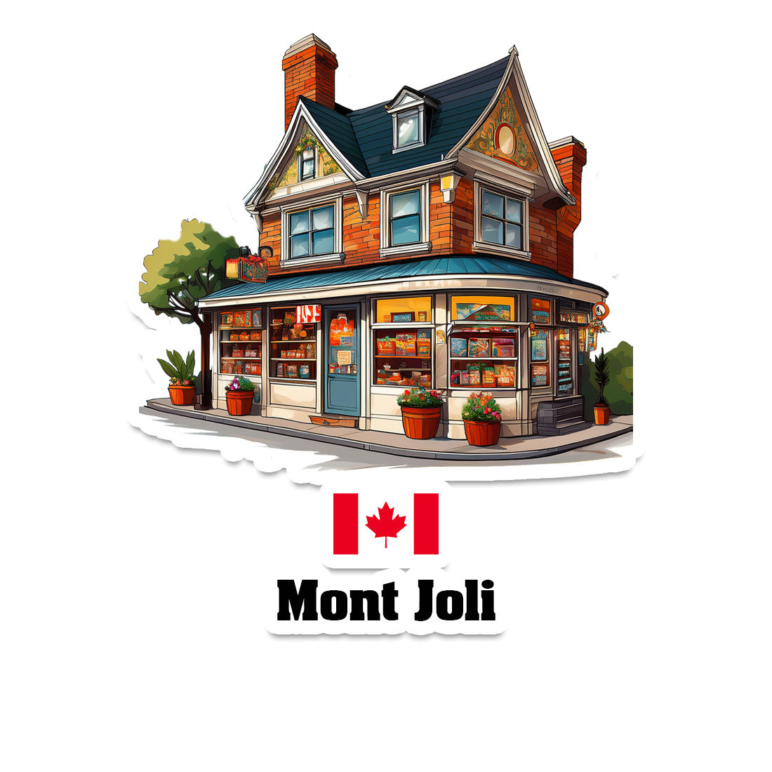Mont Joli Sticker