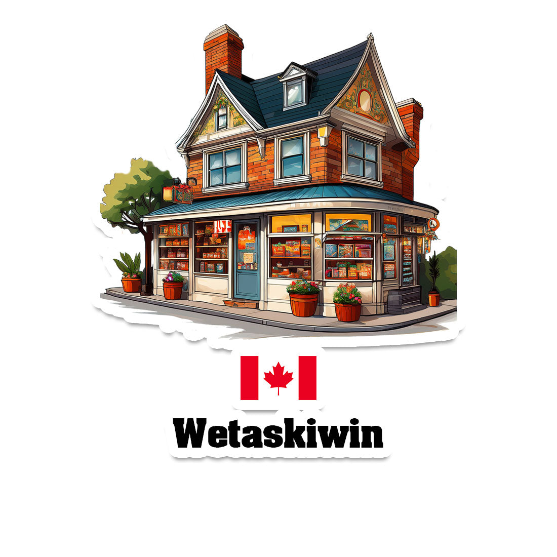 Dawson Creek Fridge Magnet