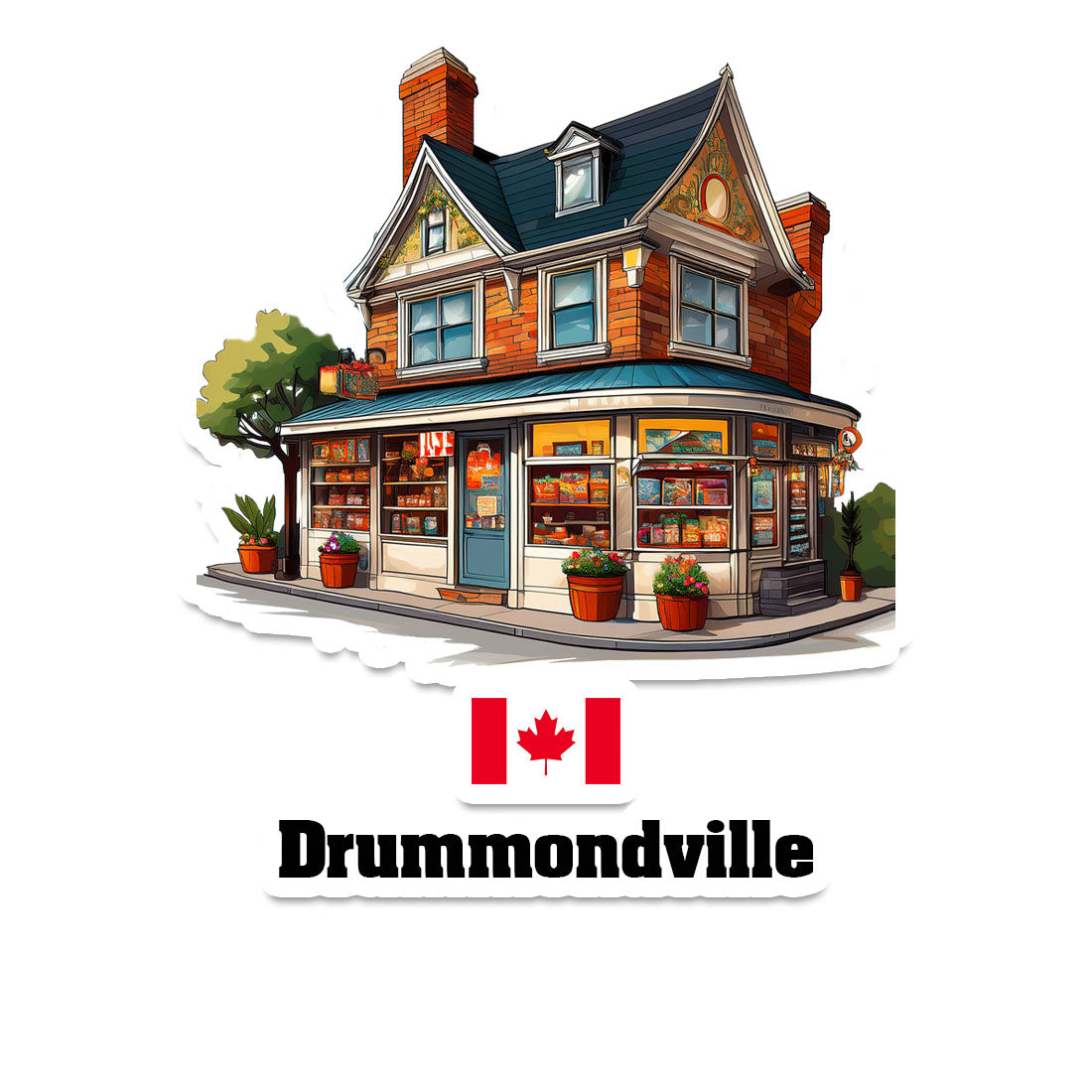 Drummondville Sticker