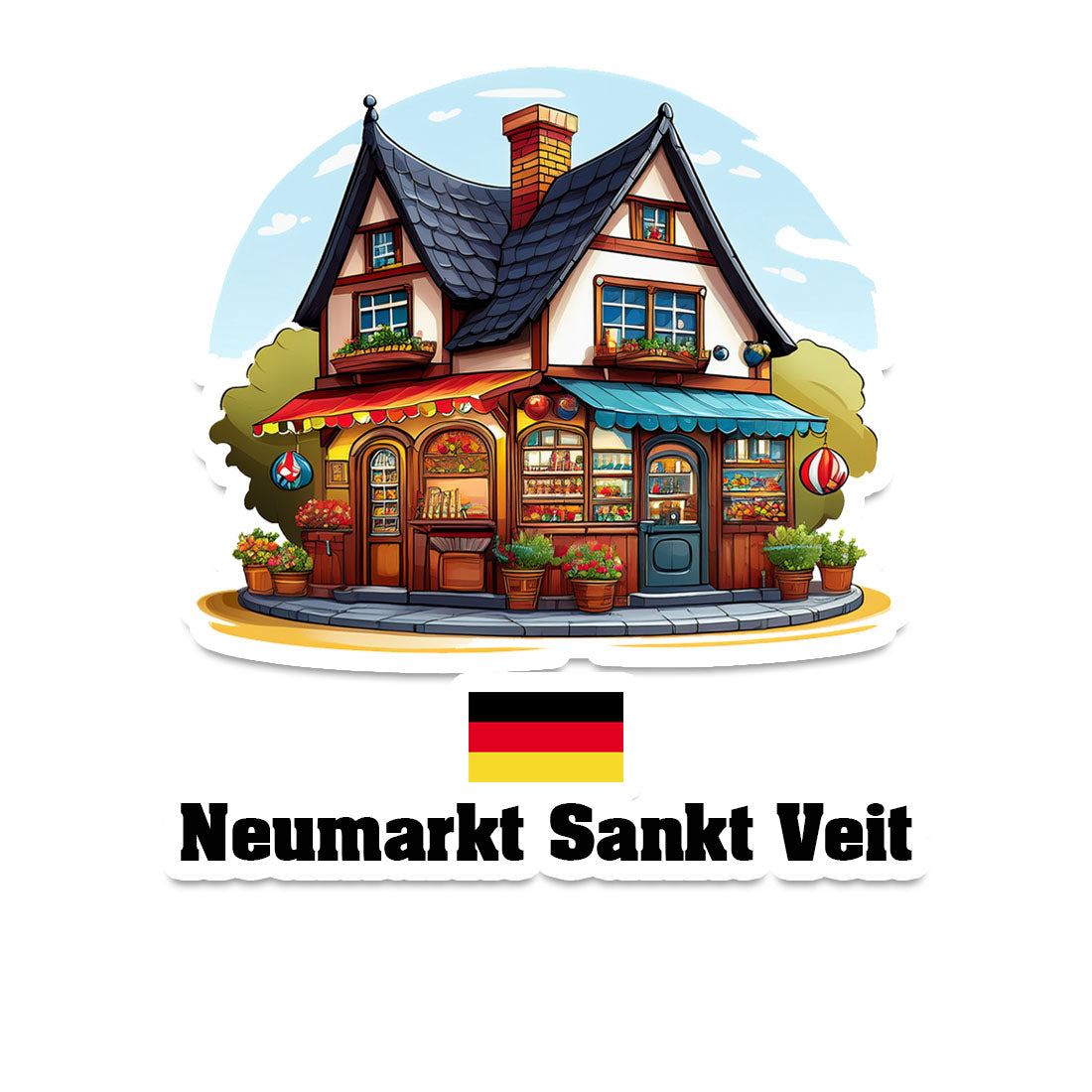 Brand Erbisdorf Fridge Magnet