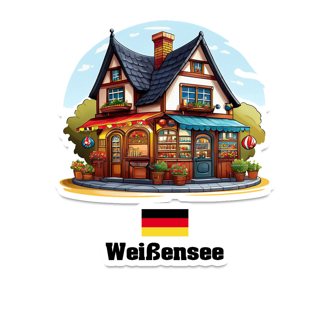 Weißensee Sticker