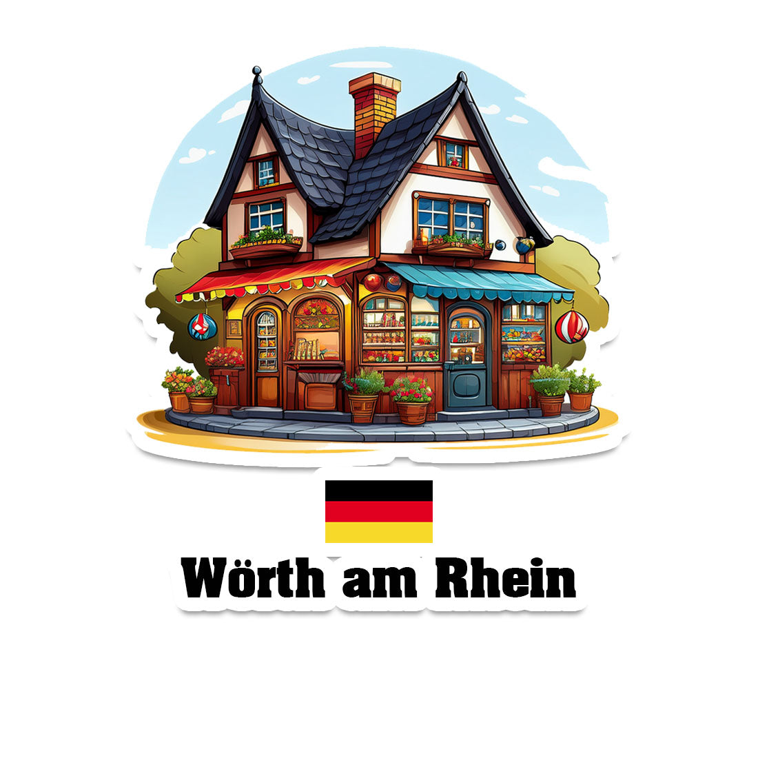 Wörth am Rhein Sticker