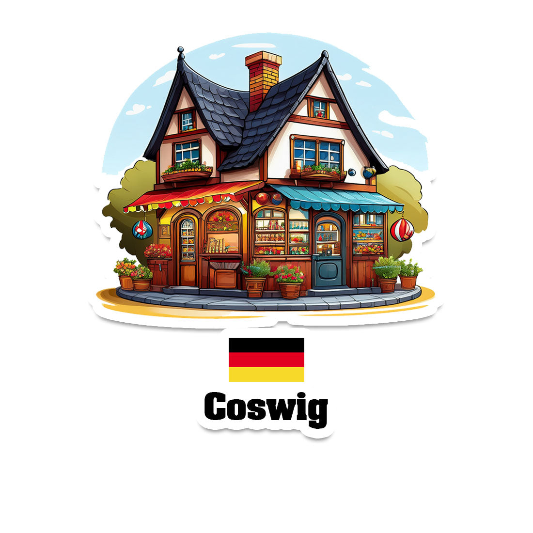 Coswig Sticker